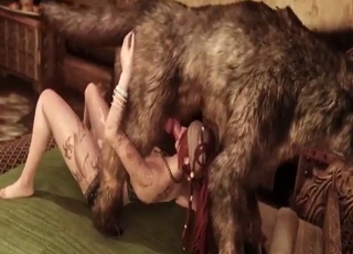 Animated zoo porn movie with a soaked slut